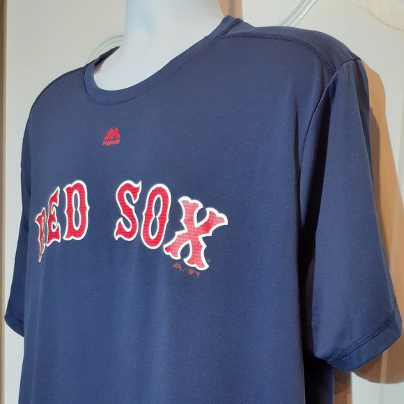 OFFICIAL MLB MAJESTIC BOSTON RED SOX TEE - Picture 2 of 7